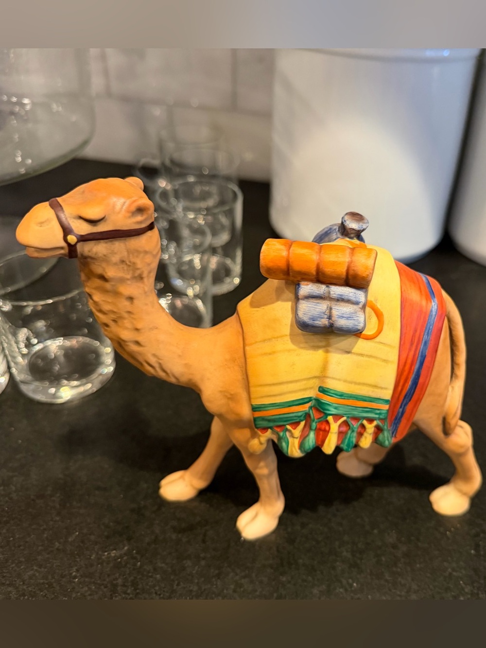 Goebel Hummel Nativity Standing Camel 8.5" Tall Rare W Germany